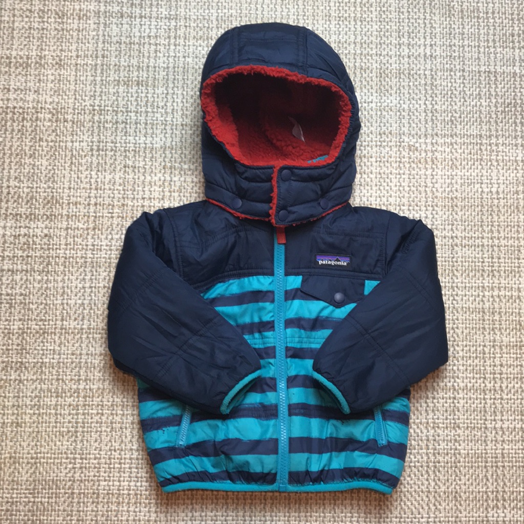 Patagonia Reversible Tribbles Jacket (Size 2t)